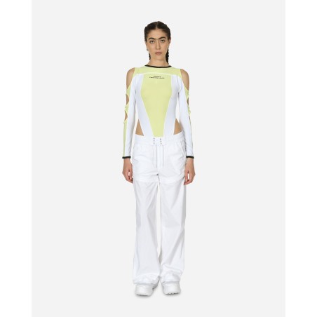 Brand New Feng Chen Wang Top Pale Lime Yellow / White Just Launched