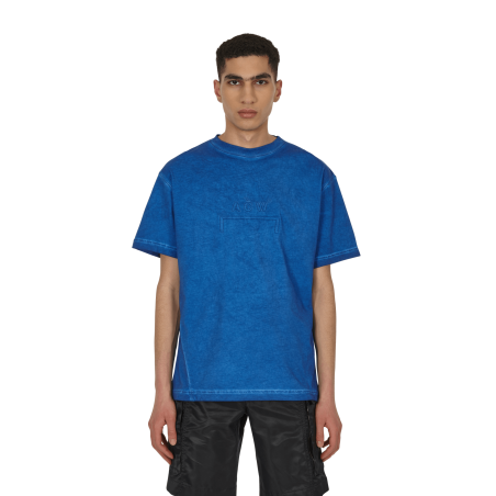 Brand New Dissolve Dye T-Shirt Blue In Stock