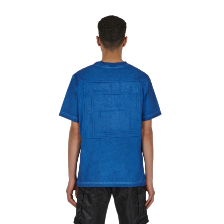 Brand New Dissolve Dye T-Shirt Blue In Stock