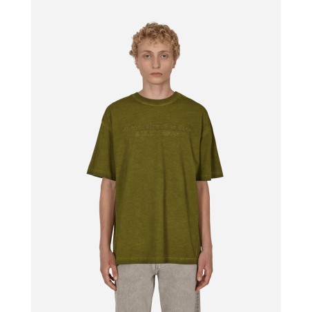 Brand New Overdye T-Shirt Green Latest Edition