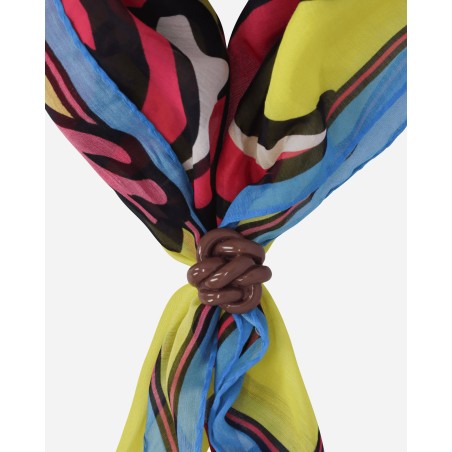 Brand New Squirrel Foulard Yellow