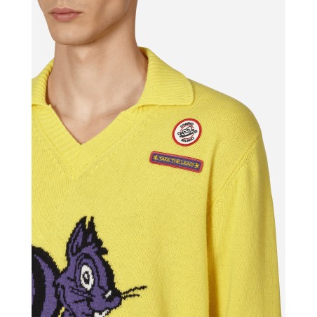 Brand New Emilio Sweater Yellow Latest Edition