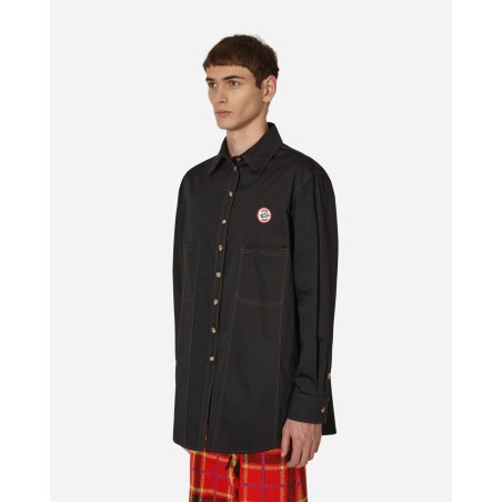 Brand New Georgia Workwear Shirt Black Fresh Release