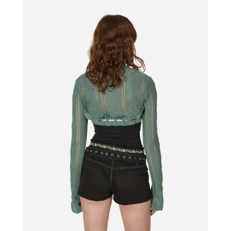 Brand New Annalisa Bolero Knit Green New Collection