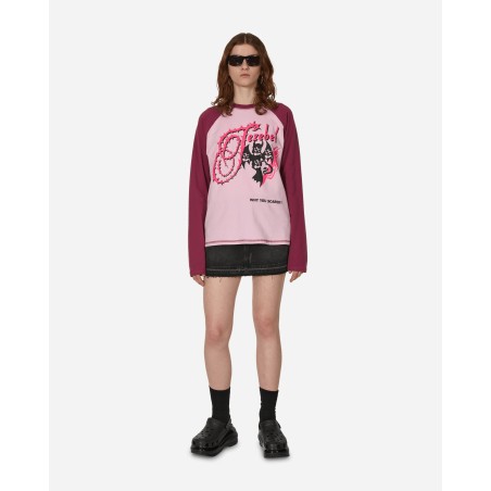 Brand New Harry 2.0 Oversized Longsleeve T-Shirt Prune / Pink Ready for Shipment