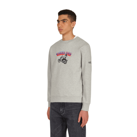 Brand New Gimme 5 Mika Crewneck Sweatshirt Grey In Stock