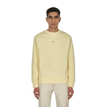 Brand New Steve Crewneck Sweatshirt Yellow Ready for Shipment