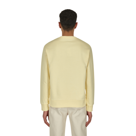 Brand New Steve Crewneck Sweatshirt Yellow Ready for Shipment