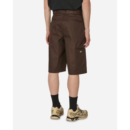 Brand New 13 Inch Multi Pocket Work Shorts Dark Brown Available Now