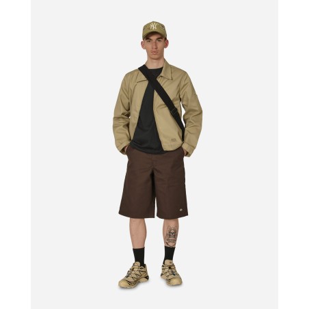 Brand New 13 Inch Multi Pocket Work Shorts Dark Brown Available Now