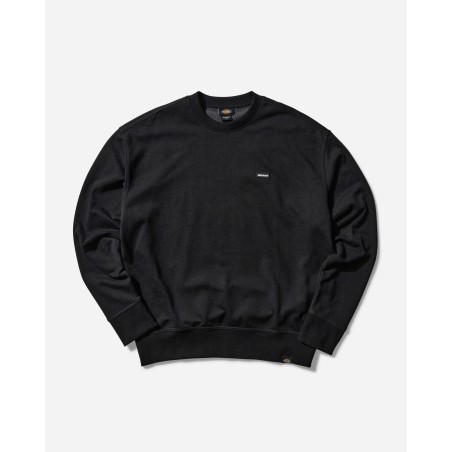 Brand New Clancy Heavyweight Crewneck Sweatshirt Black Immediate Availability