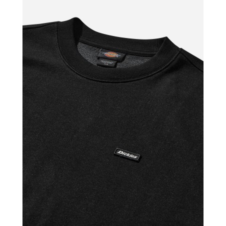 Brand New Clancy Heavyweight Crewneck Sweatshirt Black Immediate Availability