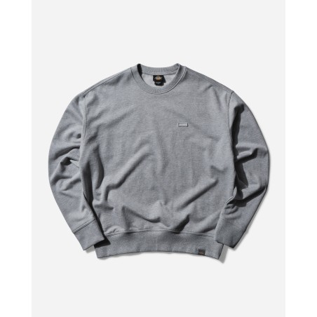 Brand New Clancy Heavyweight Crewneck Sweatshirt Grey Just Launched