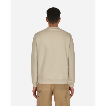 Brand New Oakport Crewneck Sweatshirt Beige In Stock