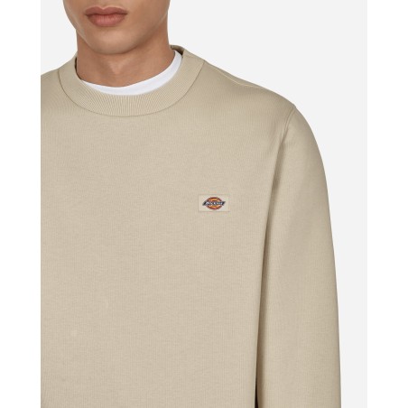 Brand New Oakport Crewneck Sweatshirt Beige In Stock