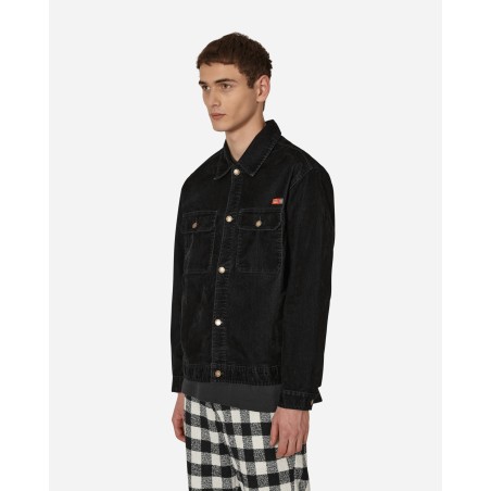 Brand New Opening Ceremony Flocked Jacket Black Available for Immediate Shipping