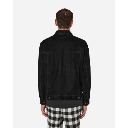 Brand New Opening Ceremony Flocked Jacket Black Available for Immediate Shipping