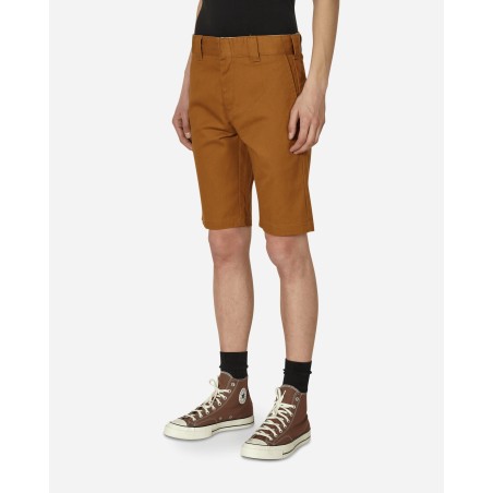 Brand New Slim Fit Shorts Brown In Stock