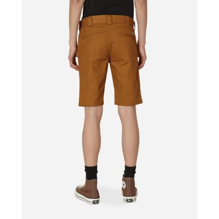 Brand New Slim Fit Shorts Brown In Stock