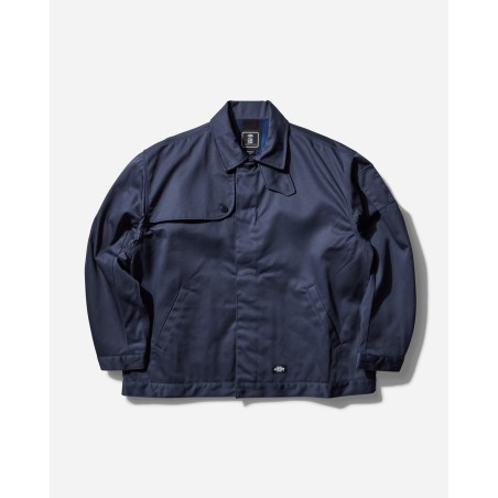 Brand New TDC Oversized Fit Lined Eisenhower Jacket Navy