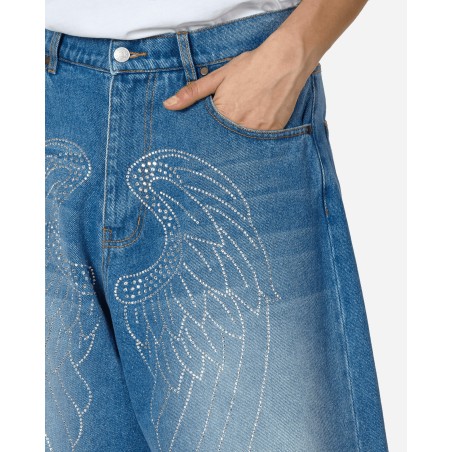 Brand New Angel Short Jeans Blue