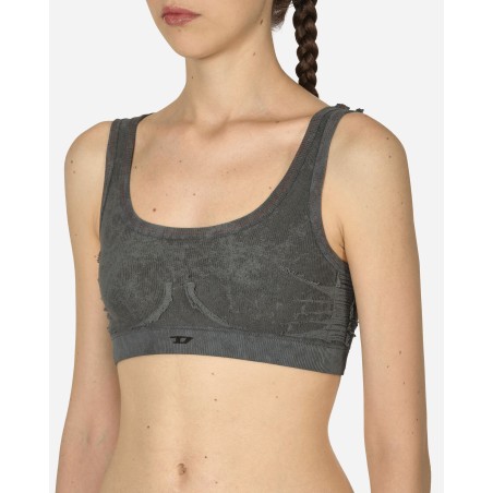 Brand New Ribbed Bralette Grey Hot New Item