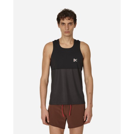 Brand New Paneled Mesh Singlet Black Limited Stock