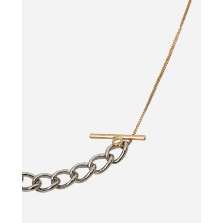 Brand New Contrast Chain Necklace Antic Silver New Release