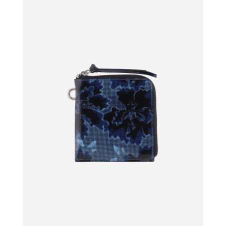 Brand New Printed Leather Pouch Blue Latest Edition