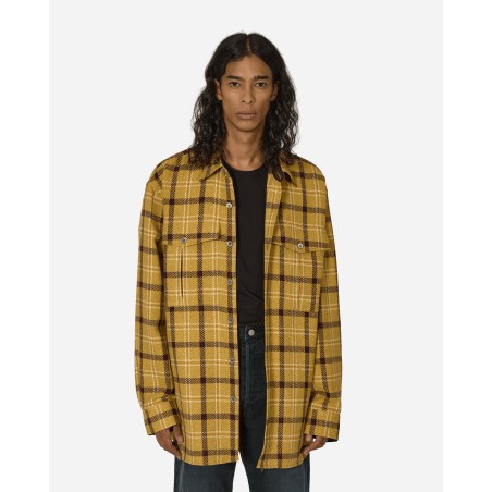 Brand New Checkered Shirt Yellow