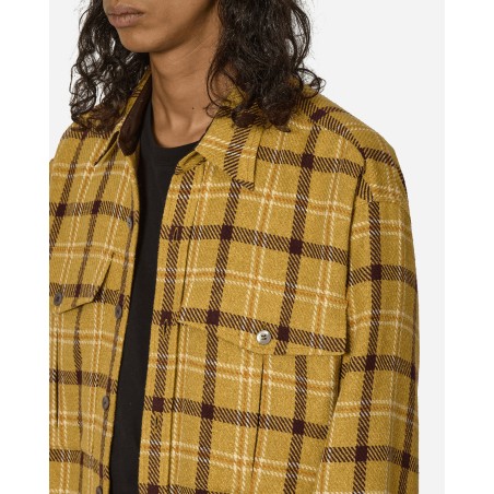 Brand New Checkered Shirt Yellow