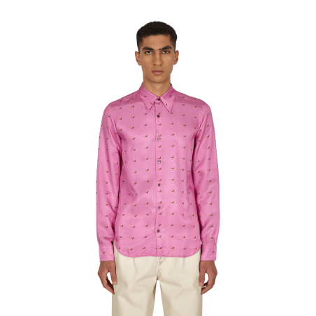 Brand New Chaine Long Sleeve Shirt Pink Ready for Shipment