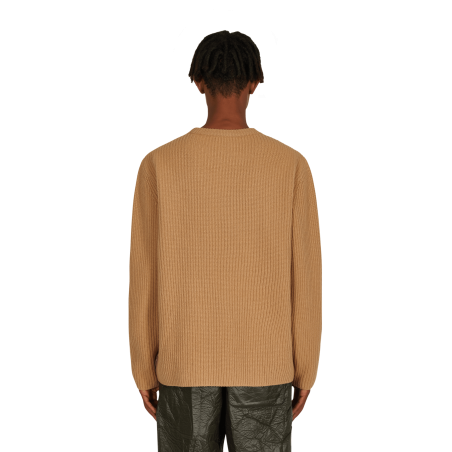 Brand New Task Crewneck Sweater Brown Fresh Release