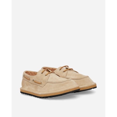 Brand New Suede Boat Shoes Beige