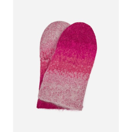 Brand New Gradient Knit Gloves Pink Just In