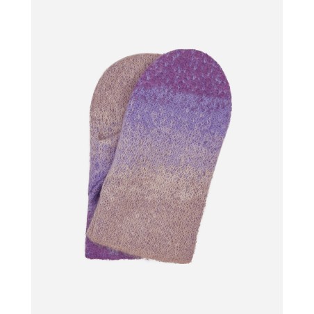 Brand New Gradient Knit Gloves Purple In Stock