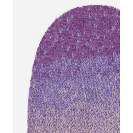 Brand New Gradient Knit Gloves Purple In Stock