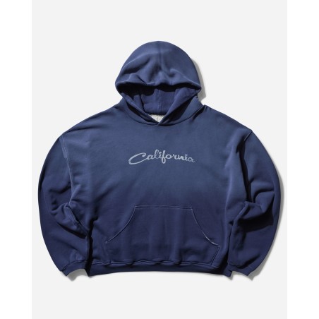 Brand New Men's California Hooded Sweatshirt Navy Latest Edition