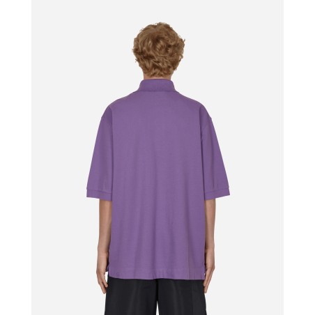 Brand New Bubble Logo Polo T-Shirt Purple