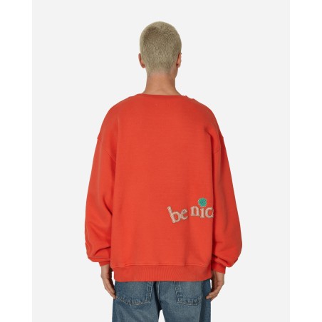 Brand New Venice Crewneck Sweatshirt Red New Release