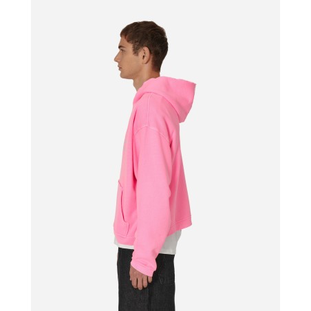 Brand New Silver Printed Venice Hooded Sweatshirt Pink Ready for Shipment