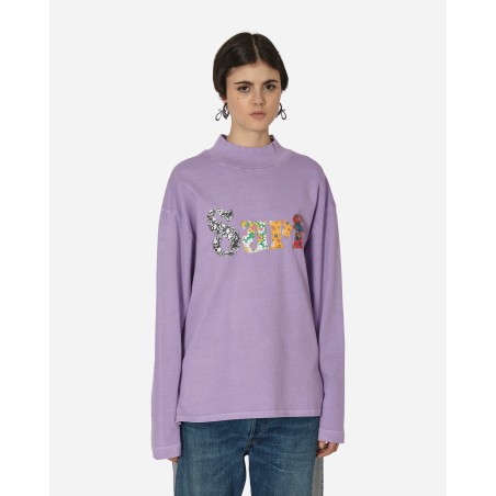 Brand New Surf Patch Longsleeve T-Shirt Purple On Hand Now