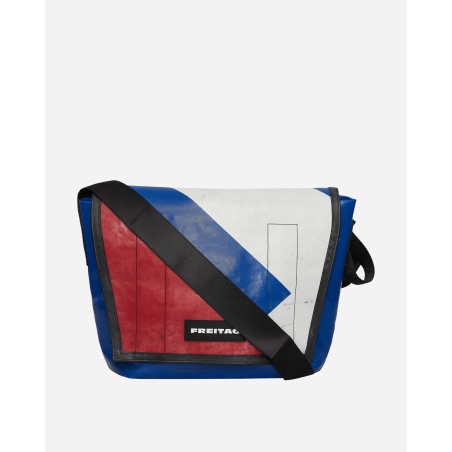 Brand New F14 Dexter Slim Messenger Bag Blue / Red / White Fresh Release