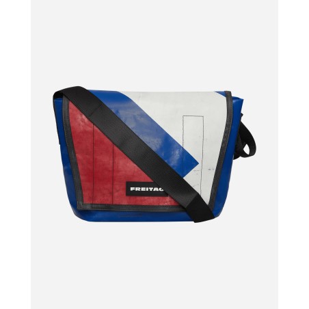 Brand New F14 Dexter Slim Messenger Bag Blue / Red / White Fresh Release