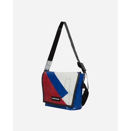 Brand New F14 Dexter Slim Messenger Bag Blue / Red / White Fresh Release