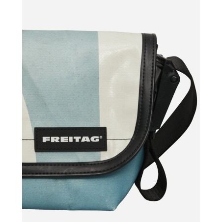 Brand New F41 Hawaii Five-0 Extra Small Messenger Bag Light Blue / White Available for Immediate Shipping