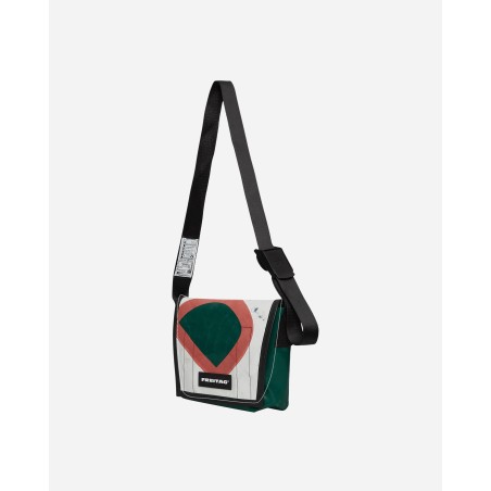 Brand New F11 Lassie Messenger Bag Green / White / Red