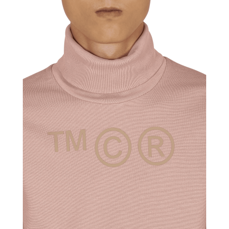 Brand New Logo Turtleneck Pink Just Launched