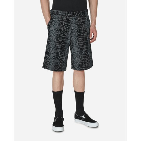 Brand New Crocodile Shorts Black New Collection