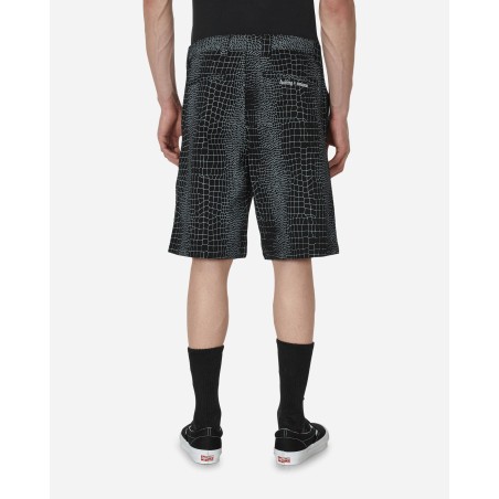 Brand New Crocodile Shorts Black New Collection